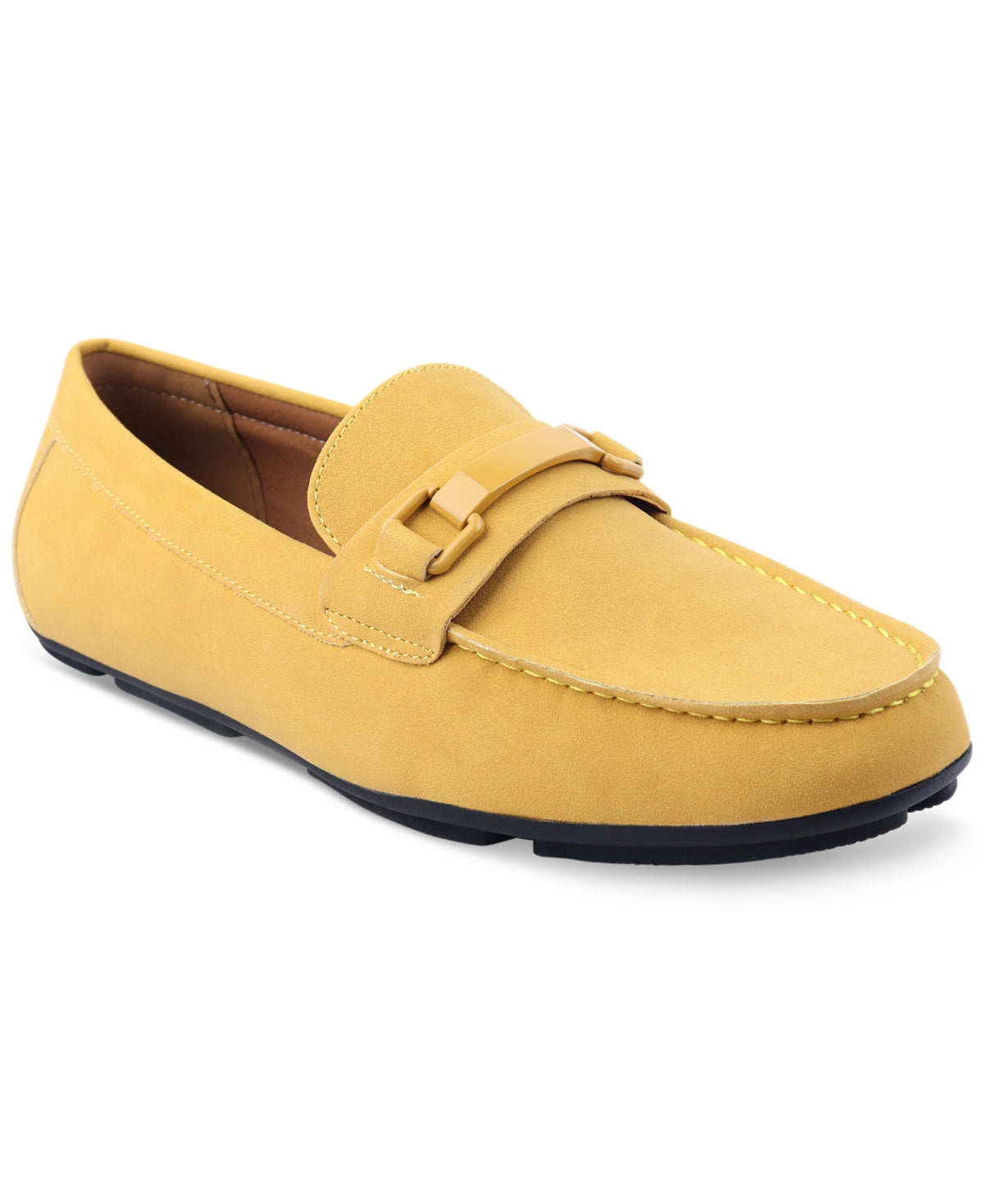 Alfani Men's Egan Driving Loafers Yellow