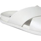 Alfani Men's Whitter Cross Sandals White Size 8.5