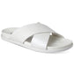 Alfani Men's Whitter Cross Sandals White Size 8.5
