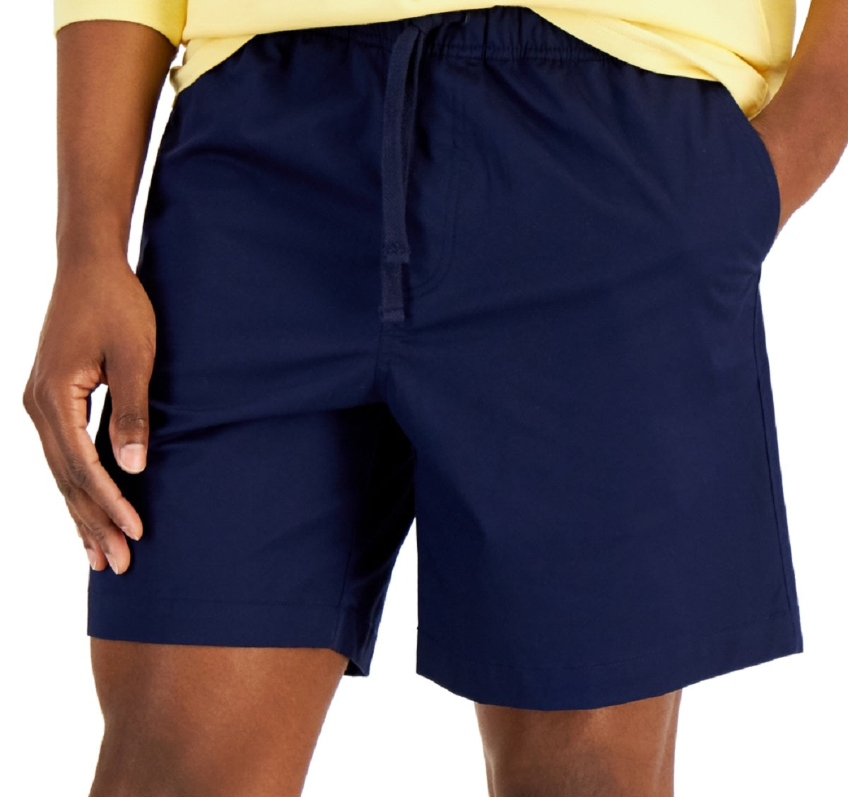 Club Room Men's Pull On Shorts Blue Size Medium