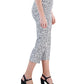 Alfani Women's Essential Capri Pull On With Tummy Control Pant White Size 12Petite