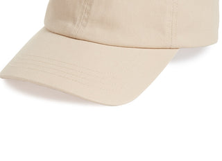 Club Room Men's Solid Baseball Hat Beige Size Regular