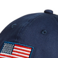 Club Room Men's Flag Graphic Baseball Cap Blue Size Regular