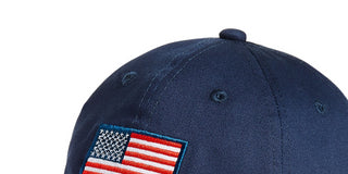 Club Room Men's Flag Graphic Baseball Cap Blue Size Regular