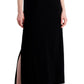 Style & Co Women's Cotton Sleeveless Maxi Dress Black Size Small