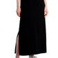 Style & Co Women's Cotton Sleeveless Maxi Dress Black Size Large