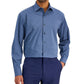 Alfani Men's Regular Fit Traveler Stretch Dress Shirt Blue Size 32X33