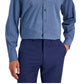 Alfani Men's Regular Fit Traveler Stretch Dress Shirt Blue Size 32X33