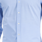 Club Room Men's Slim Fit 4 Way Stretch Solid Dress Shirt Blue