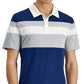 Alfani Men's Stripe Polo Blue Size Small