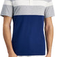 Alfani Men's Stripe Polo Blue Size Small