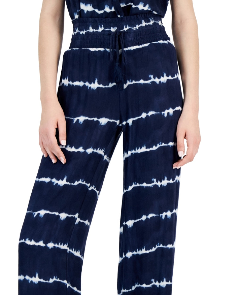 INC International Concepts Women's Wide Leg Pants Blue Size XX-Large