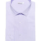 Bar III Men's Max Slim Fit Textured Dress Shirt Purple Size Medium