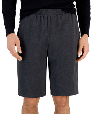 Id Ideology Men's Regular-Fit Jersey-Knit Shorts Charcoal Size 3XB