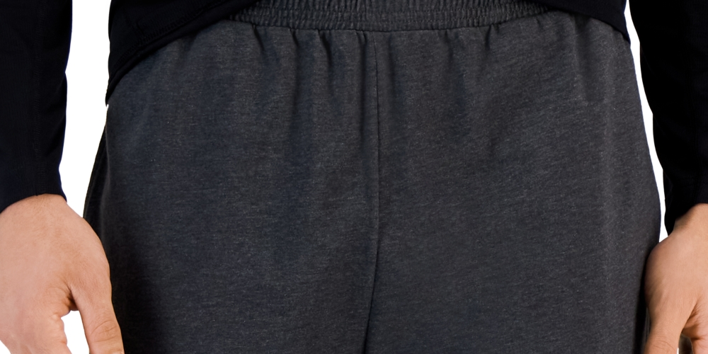 ID Ideology Men's Regular Fit Jersey Knit Shorts Gray Size Medium