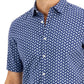 Alfani Men's Geometric PrinT-Shirt Blue Size Small