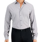Alfani Men's Slim Fit 4 Way Stretch Geo Print Dress Shirt Gray Size 17X34X35