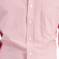 Club Room Men's Regular Fit Cotton Stripe Dress Shirt Red Size 32X33