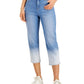 Style & Co Women's High Rise Cropped Jeans Blue Size 18