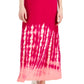 Style & Co Women's Tie Dyed Sleeveless Maxi Dress Pink Size Large