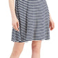 Style & Co Women's Crossback Flip Flop Dress Blue Size X-Large