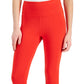 Style & Co Women's High Rise Capri Leggings Red Size X-Large