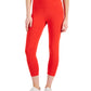 Style & Co Women's High Rise Capri Leggings Red Size X-Large