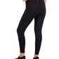 ID Ideology Women's Contrast Piping 7/8 Leggings Black Size Large