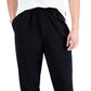 ID Ideology Men's Jersey Open Jogger Pants Black Size Large