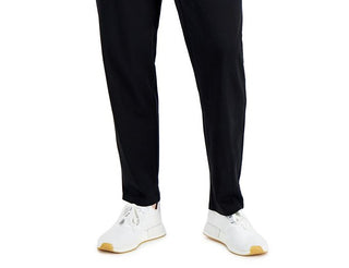 ID Ideology Men's Jersey Open Jogger Pants Black Size Large