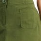 Karen Scott Women's Skort Green Size 10 Petite