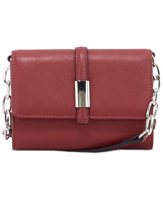 Alfani Women's Bangle Wallet On A String Crossbody Red Size Regular