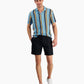 INC International Concepts Men's Lyocell 6  Inseam Flat Front Shorts Black Size 40