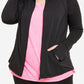 ID Ideology Women's Essentials Performance Zip Jacket Black Size 2X