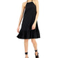 INC International Concepts Women's Halter Dress Black Size Large