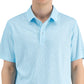 Club Room Men's Fish Print Polo Shirt Blue Size Medium