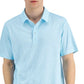 Club Room Men's Fish Print Polo Shirt Blue Size XX-Large