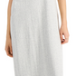 Style & Co Women's Heather Muscle Tank Dress Gray Size XL