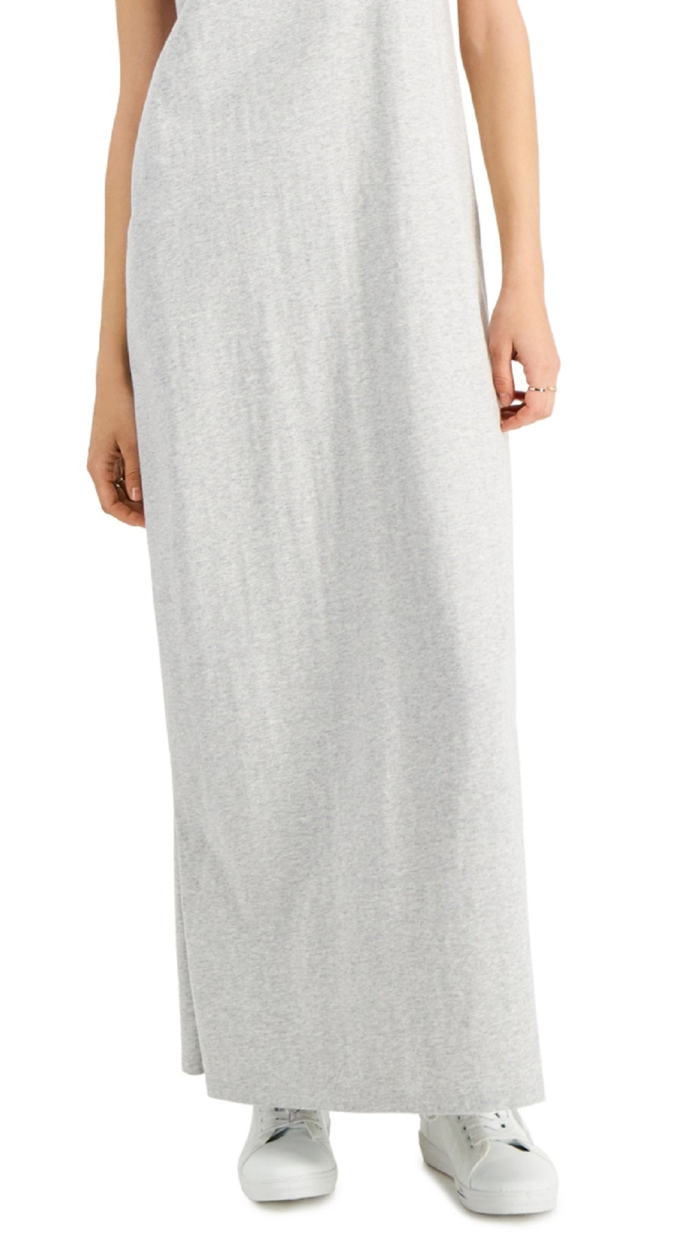 Style & Co Women's Heather Muscle Tank Dress Gray Size XX-Large