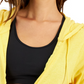 ID Ideology Women's Retro Recycled Full Zip Jacket Yellow Size X-Large
