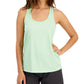 ID Ideology Women's Textured Racerback Tank Top Green Size X-Small