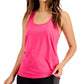 ID Ideology Women's Textured Racerback Tank Top Pink Size Small