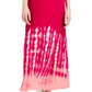Style & Co Women's Tie Dyed Maxi Dress Pink Size Petite Medium