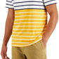 Club Room Men's Colorblocked Stripe T-Shirt White Size XX-Large