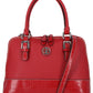 Giani Bernini Women's Saffiano Croco Dome Satchel Red Size Regular