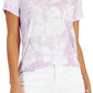 Style & Co Women's One Pocket Logo T-Shirt Purple Size X-Large