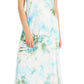 Style & Co Women's Sleeveless Maxi Dress Green Size Small