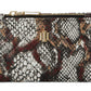 INC International Concepts Women's Ashlinn Quilted Wallet Brown Size Regular