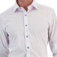 Alfani Men's Slim Fit 2 Way Stretch Stain Resistant Dress Shirt White Size 12X32X33