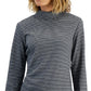 Karen Scott Women's Carmela Mock Neck Top Gray Size X-Small
